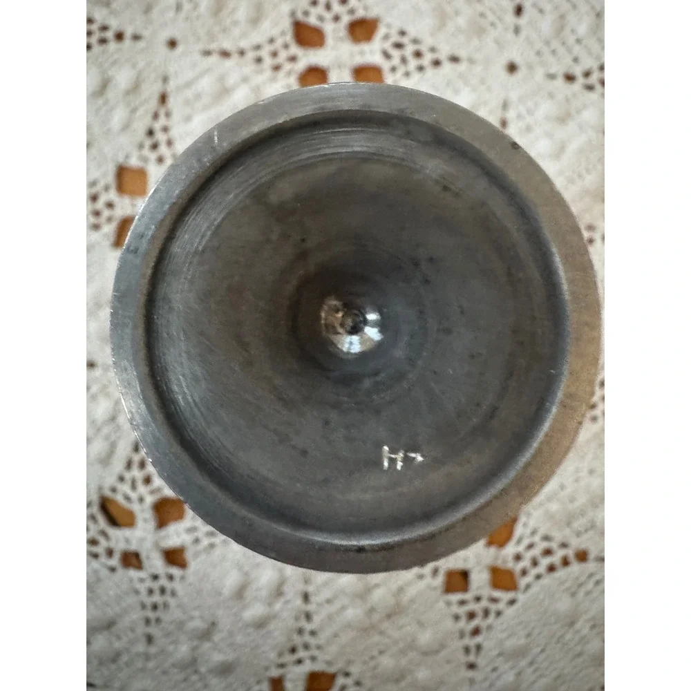 Vintage Art Deco Gunnar Havstad Pewter Cordial Wine‎ Cups Glasses MCM Barware